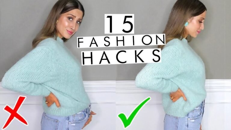 Fashion hacks